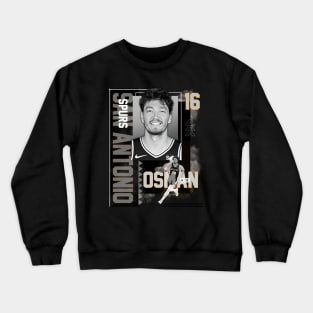 San Antonio Spurs Cedi Osman 16 Crewneck Sweatshirt